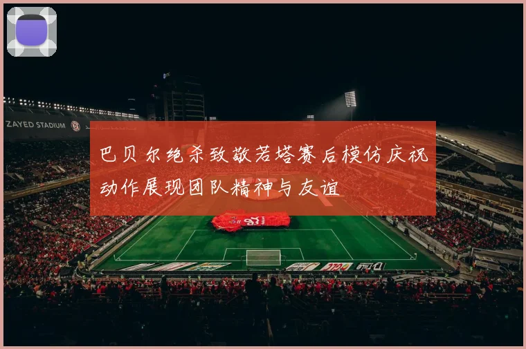 巴贝尔绝杀致敬若塔赛后模仿庆祝动作展现团队精神与友谊